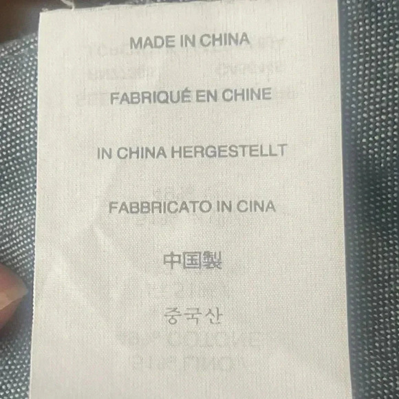 J. Crew Stanton Men's Size 38 Shorts Blue E6139 Linen Cotton Pockets Casual - Picture 5 of 7